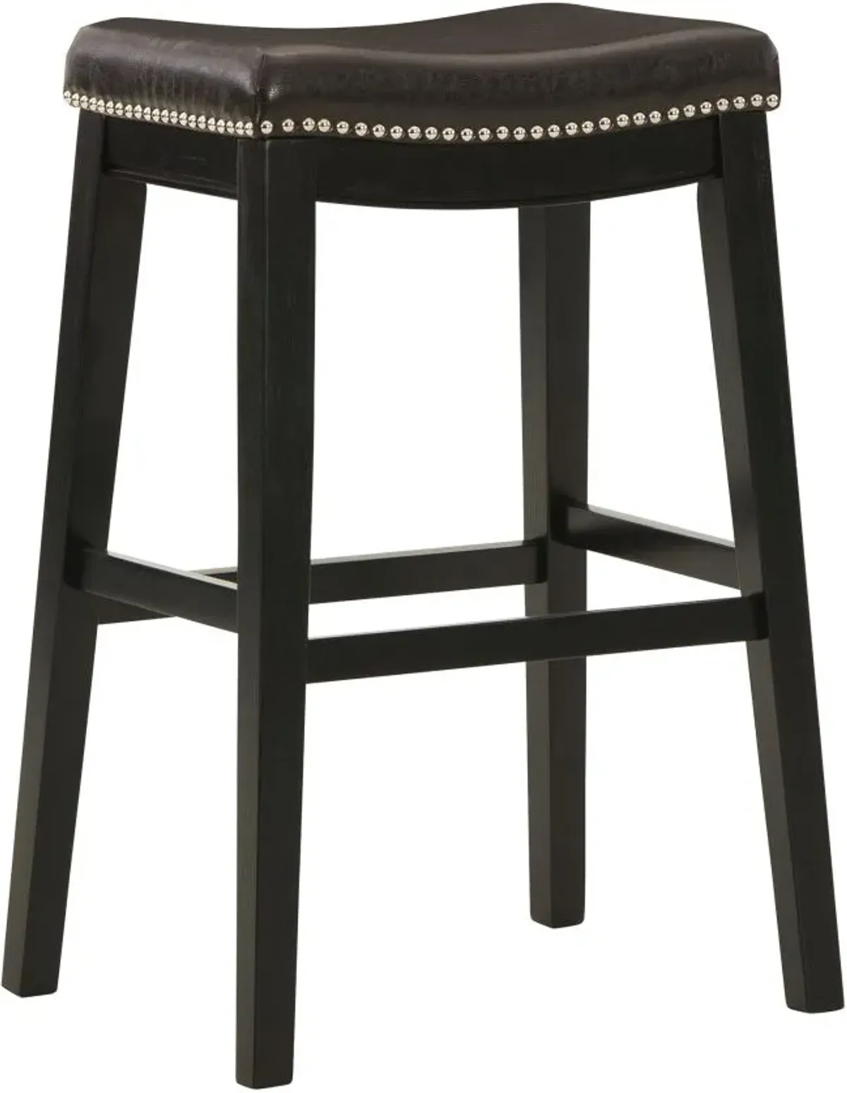 Signature Design by Ashley® Lemante Dark Brown Upholstered Bar Height Bar Stool - Set of 2