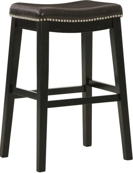 Signature Design by Ashley® Lemante Dark Brown Upholstered Bar Height Bar Stool - Set of 2
