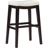 Signature Design by Ashley® Lemante Ivory/Brown Bar Height Bar Stool - Set of 2