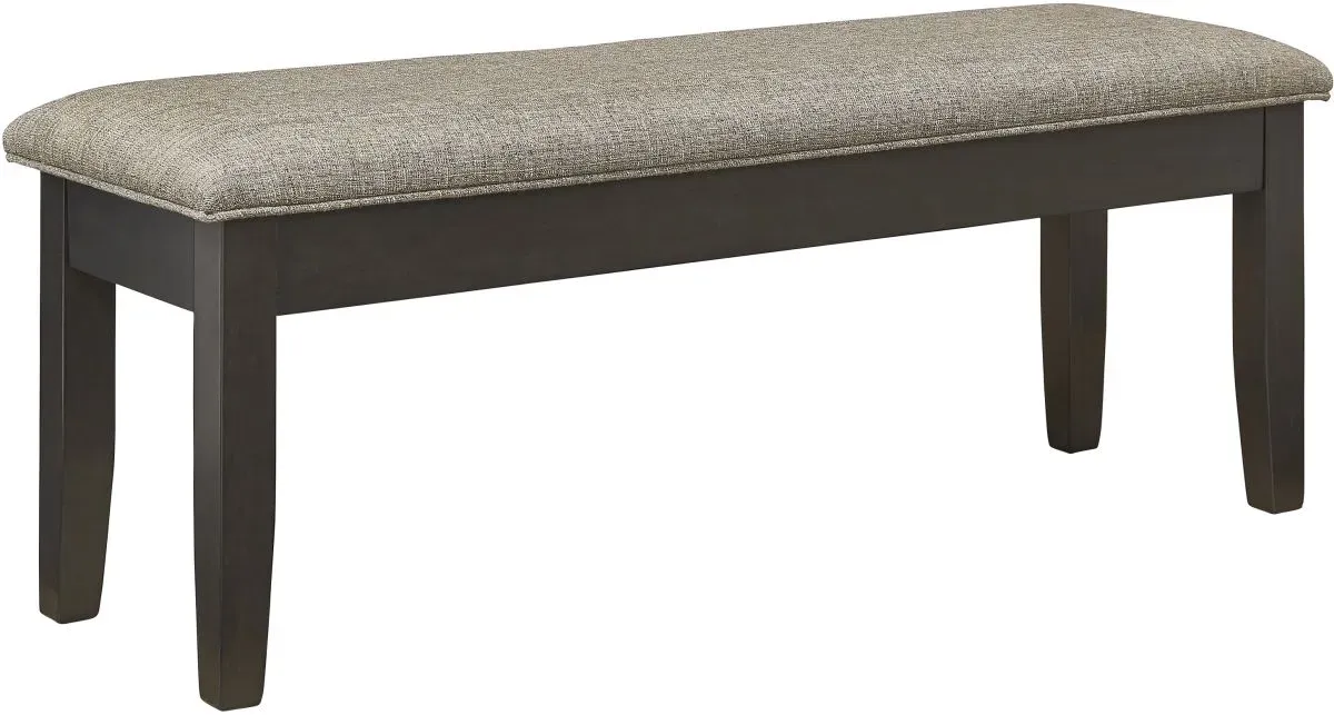 Signature Design by Ashley® Ambenrock Light Brown/Black Upholstered Storage Bench