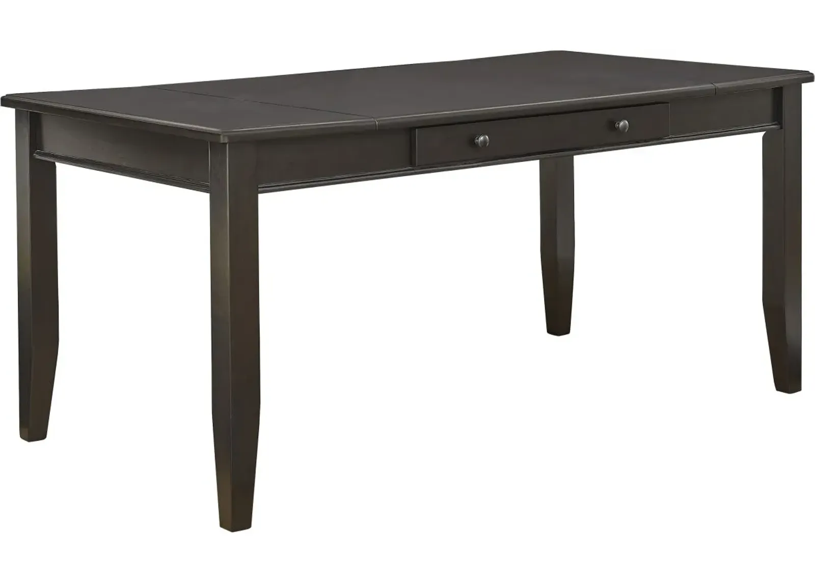 Signature Design by Ashley® Ambenrock Almost Black Dining Table with Storage