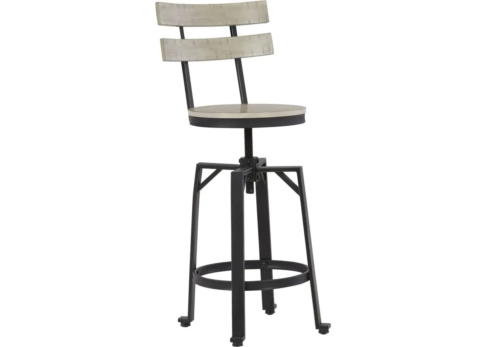 Signature Design by Ashley® Karisslyn Whitewash/Black Counter Height Stool - Set of 2