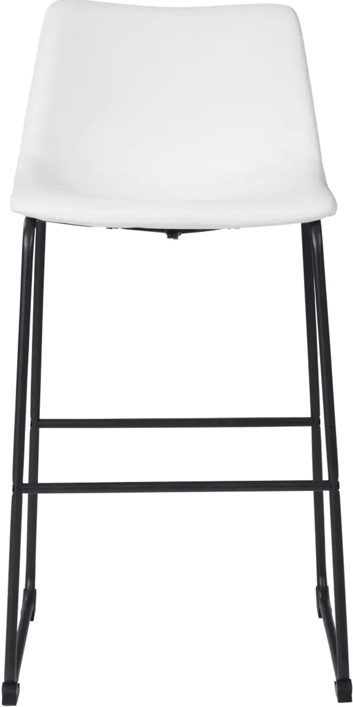 Signature Design by Ashley® Centiar White Tall Upholstered Bar Stool - Set of 2