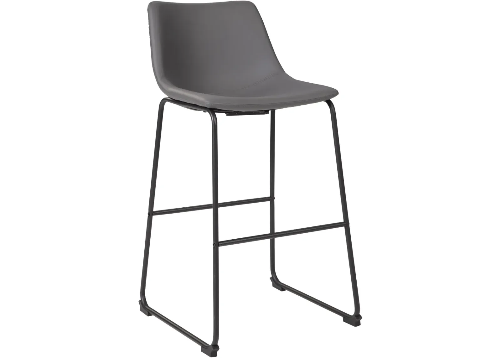 Signature Design by Ashley® Centiar Gray Tall Upholstered Bar Stool - Set of 2