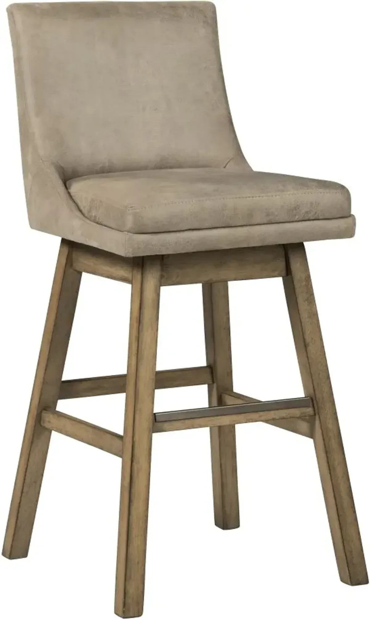 Signature Design by Ashley® Tallenger Beige Bar Height Bar Stool - Set of 2