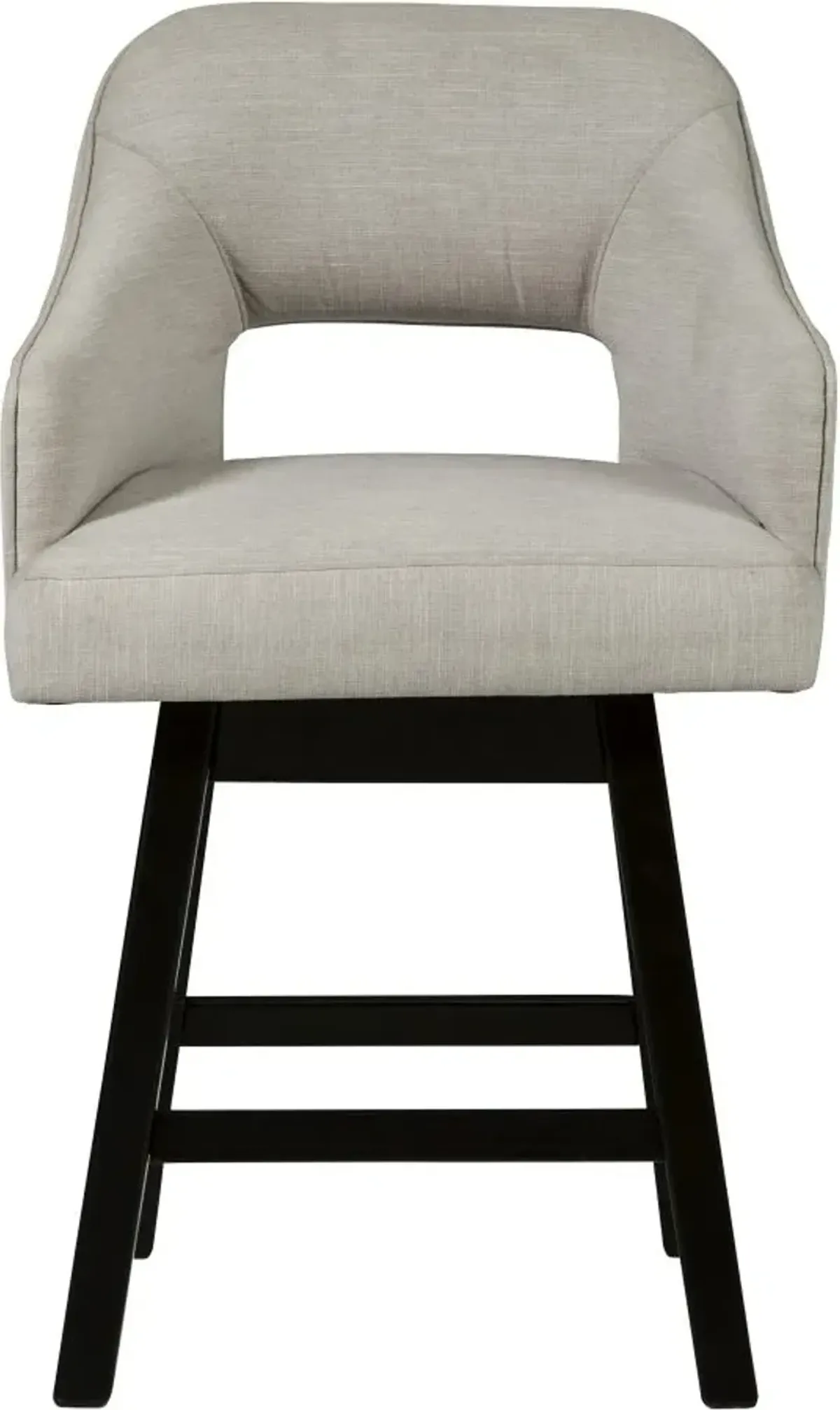 Signature Design by Ashley® Tallenger White/Dark Brown Counter Height Stool - Set of 2