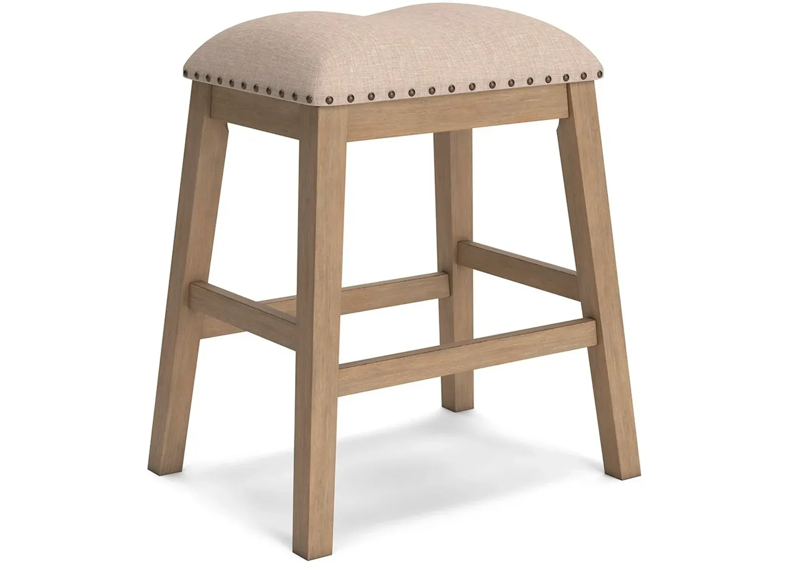 Signature Design by Ashley® Sanbriar Light Brown 24" Counter Height Bar Stool