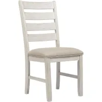 Signature Design by Ashley® Skempton White Upholstered Side Chair- Set of 2