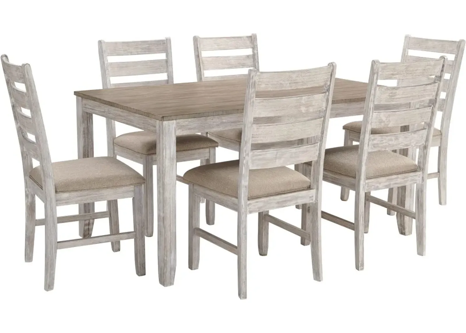 Signature Design by Ashley® Skempton 7-Pc. Dining Room Table Set P97634051