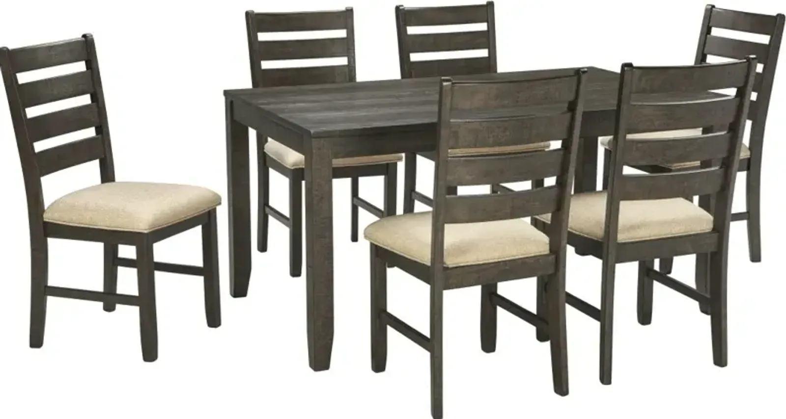 Signature Design by Ashley® Rokane Brown 7 Piece Dining Set P24540330