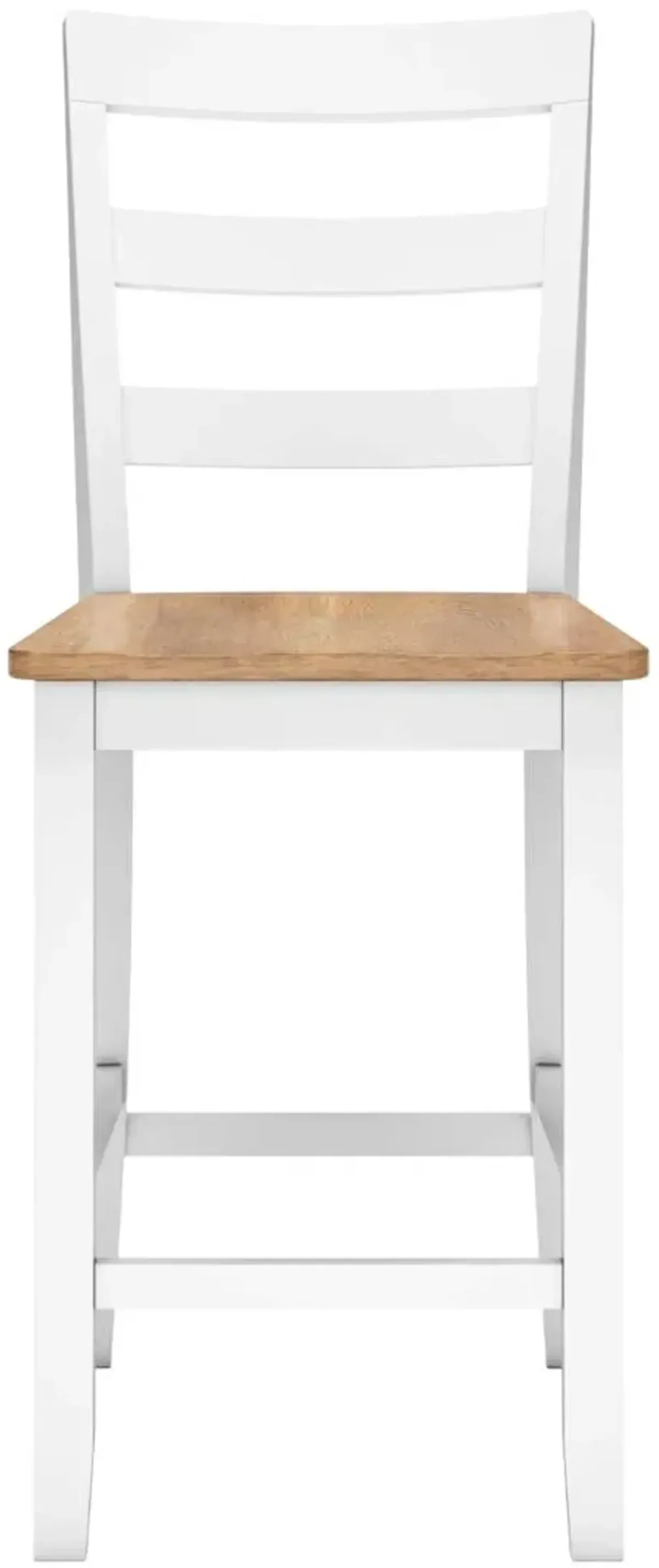 Signature Design by Ashley® Gesthaven Natural/White Bar Stool