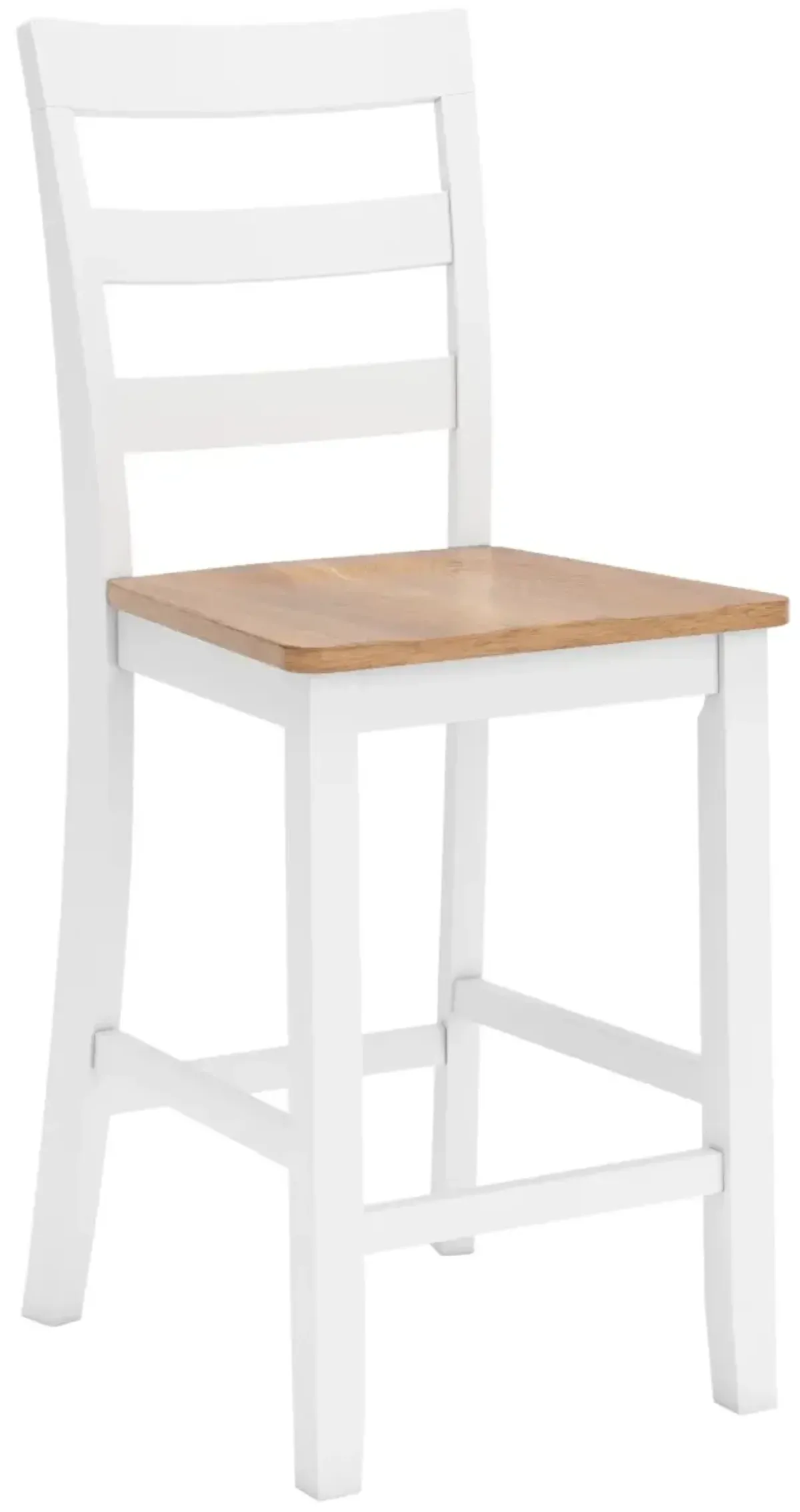 Signature Design by Ashley® Gesthaven Natural/White Counter Height Barstool