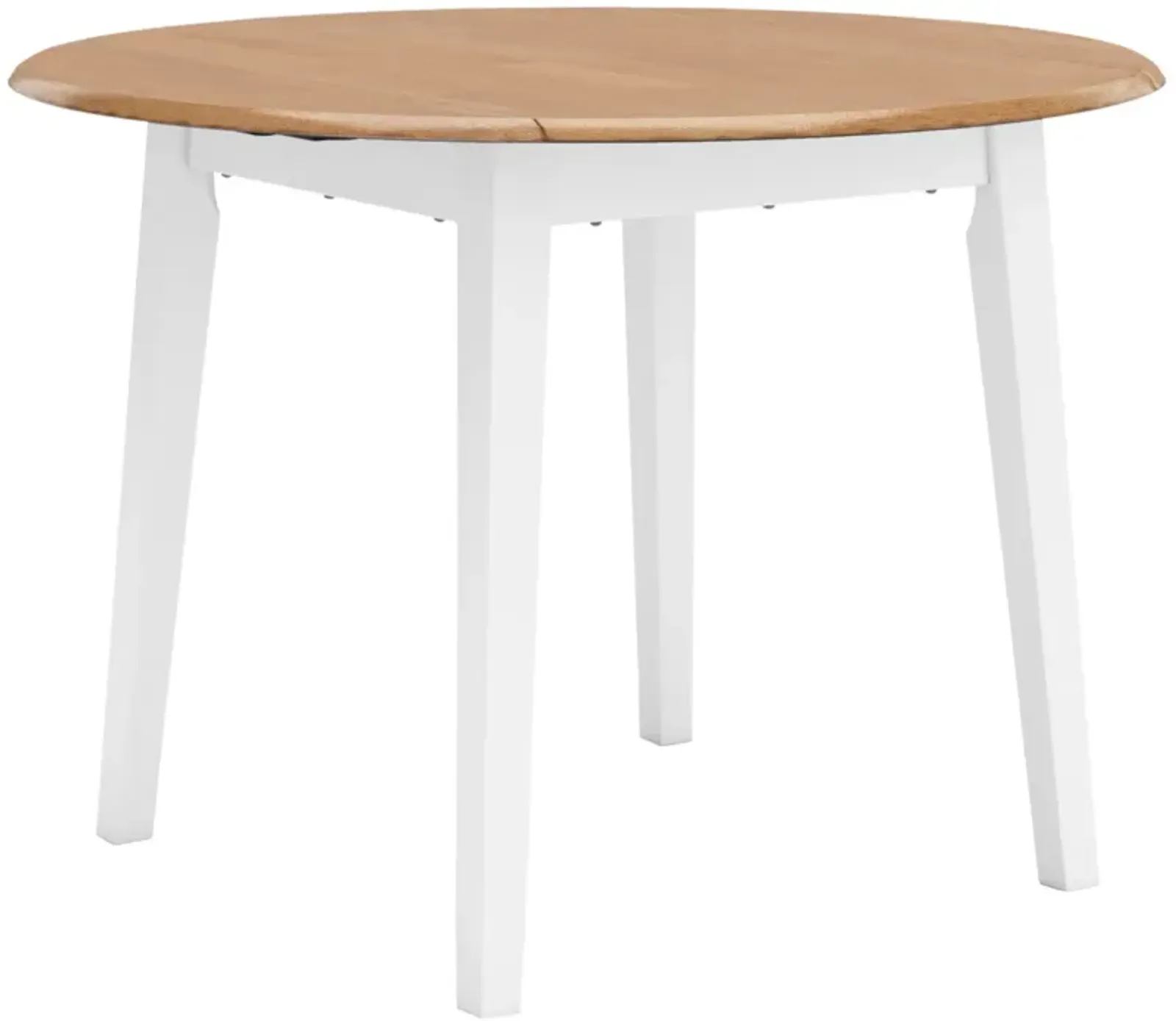 Signature Design by Ashley® Gesthaven Natural/White Dining Drop Leaf Table