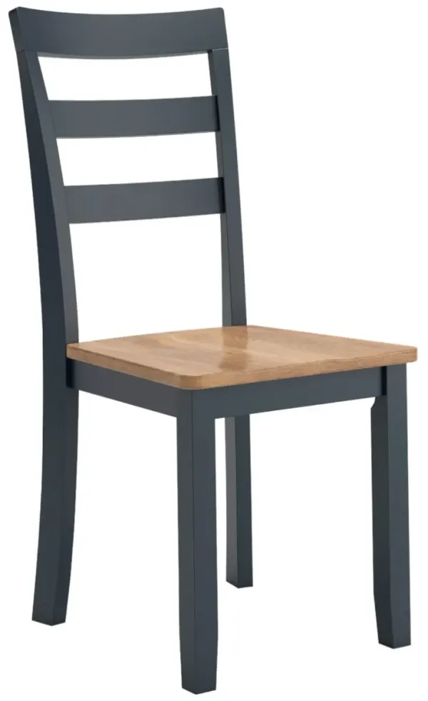 Signature Design by Ashley® Gesthaven Blue/Natural Dining Side Chair