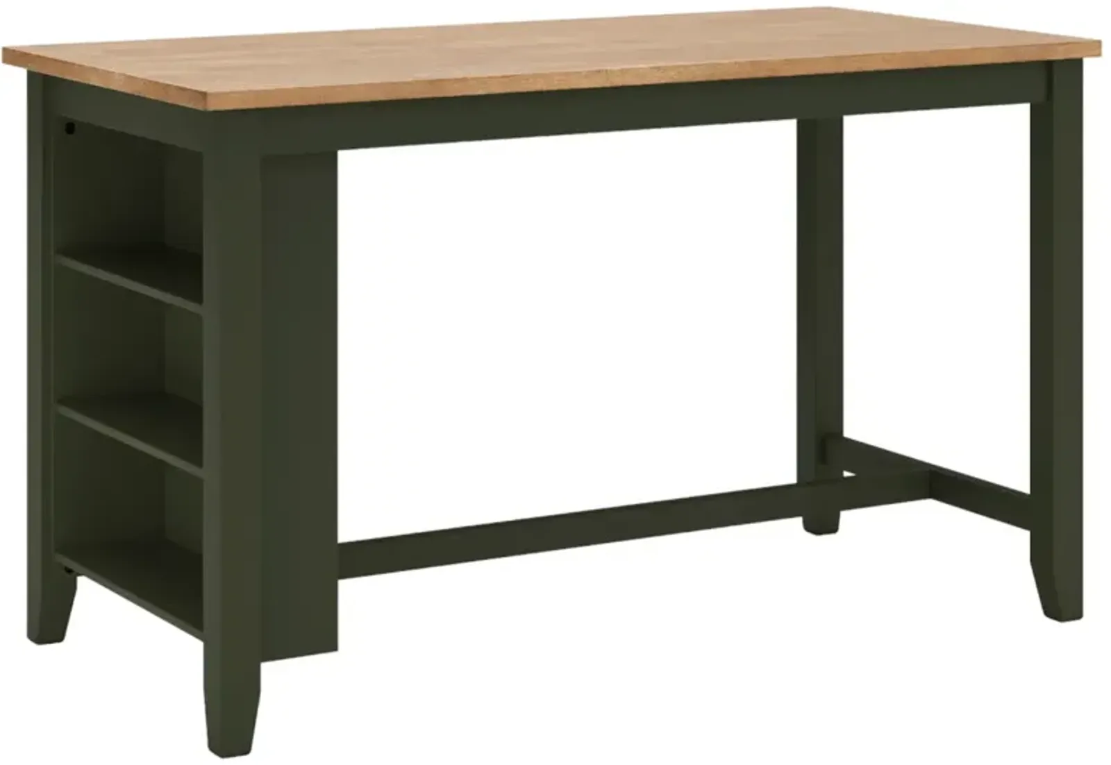 Signature Design by Ashley® Gesthaven Green/Natural Counter Height Dining Table