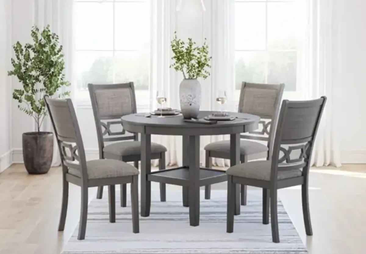 Signature Design by Ashley® Wrenning 5-Piece Gray Dining Table Set