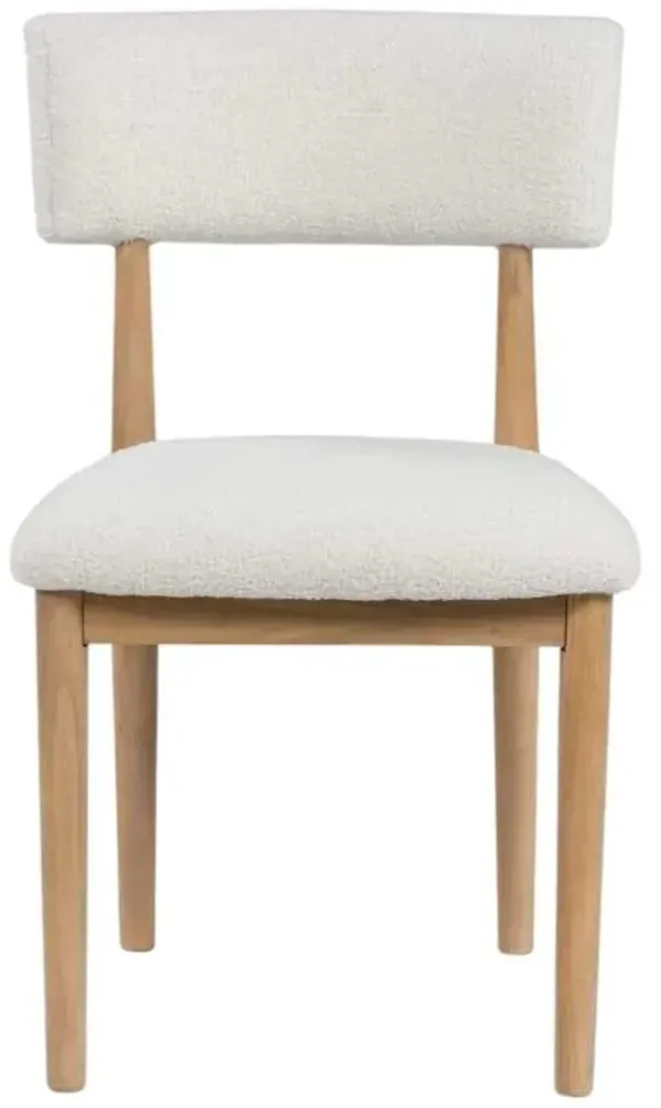 Signature Design by Ashley® Sawdyn Light Brown/White Dining Side Chair