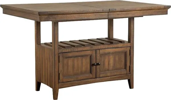 Magnussen Home® Bay Creek Toasted Nutmeg Counter Height Table