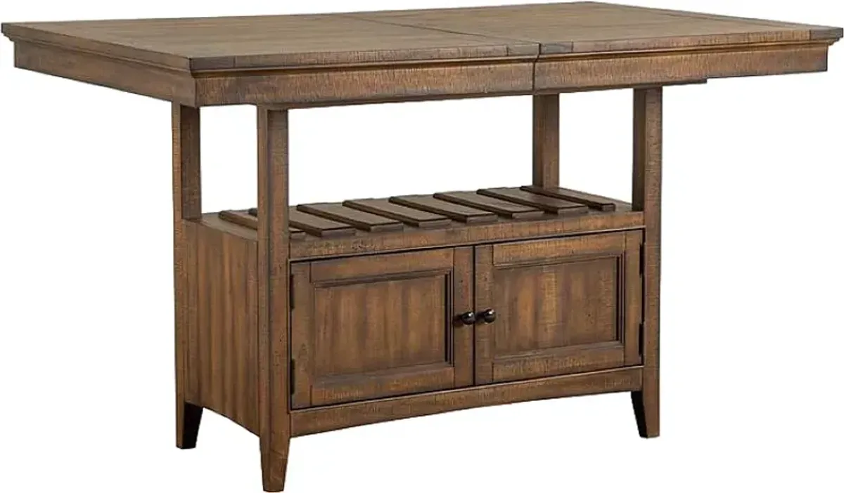 Magnussen Home® Bay Creek Toasted Nutmeg Counter Height Table