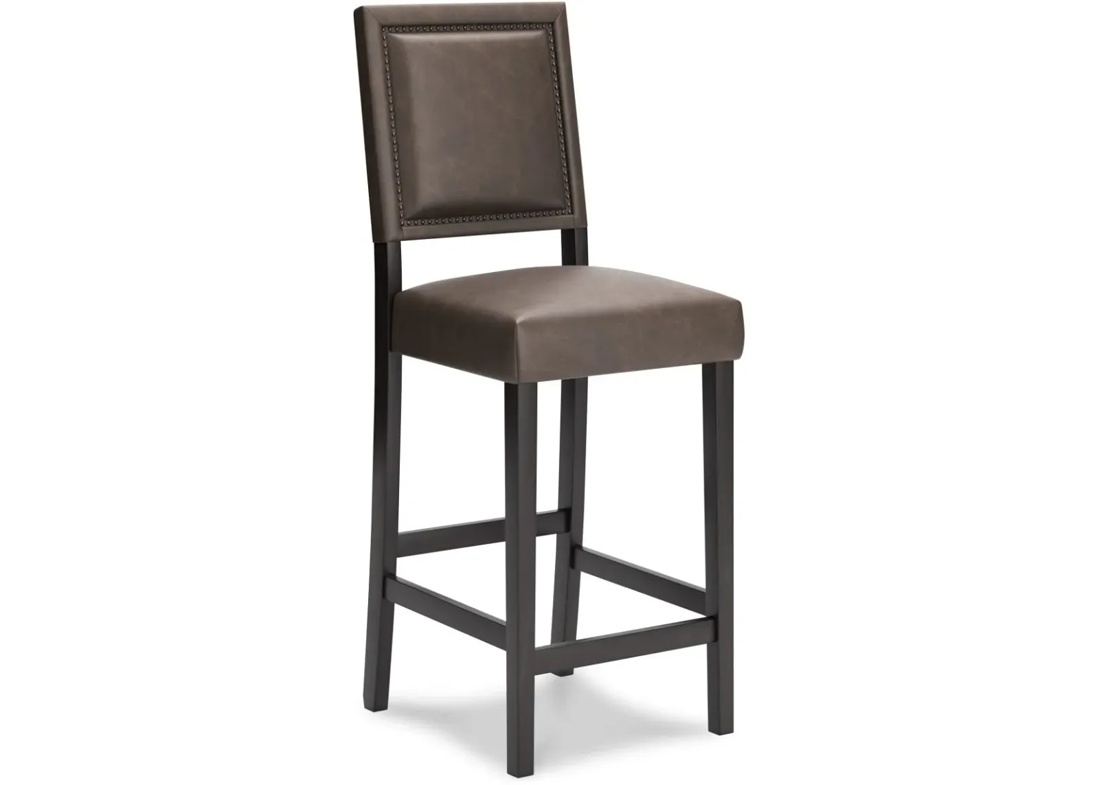 Signature Design by Ashley® Benmara 2-Piece Dark Brown Bar Height Bar Stool - Set of 2