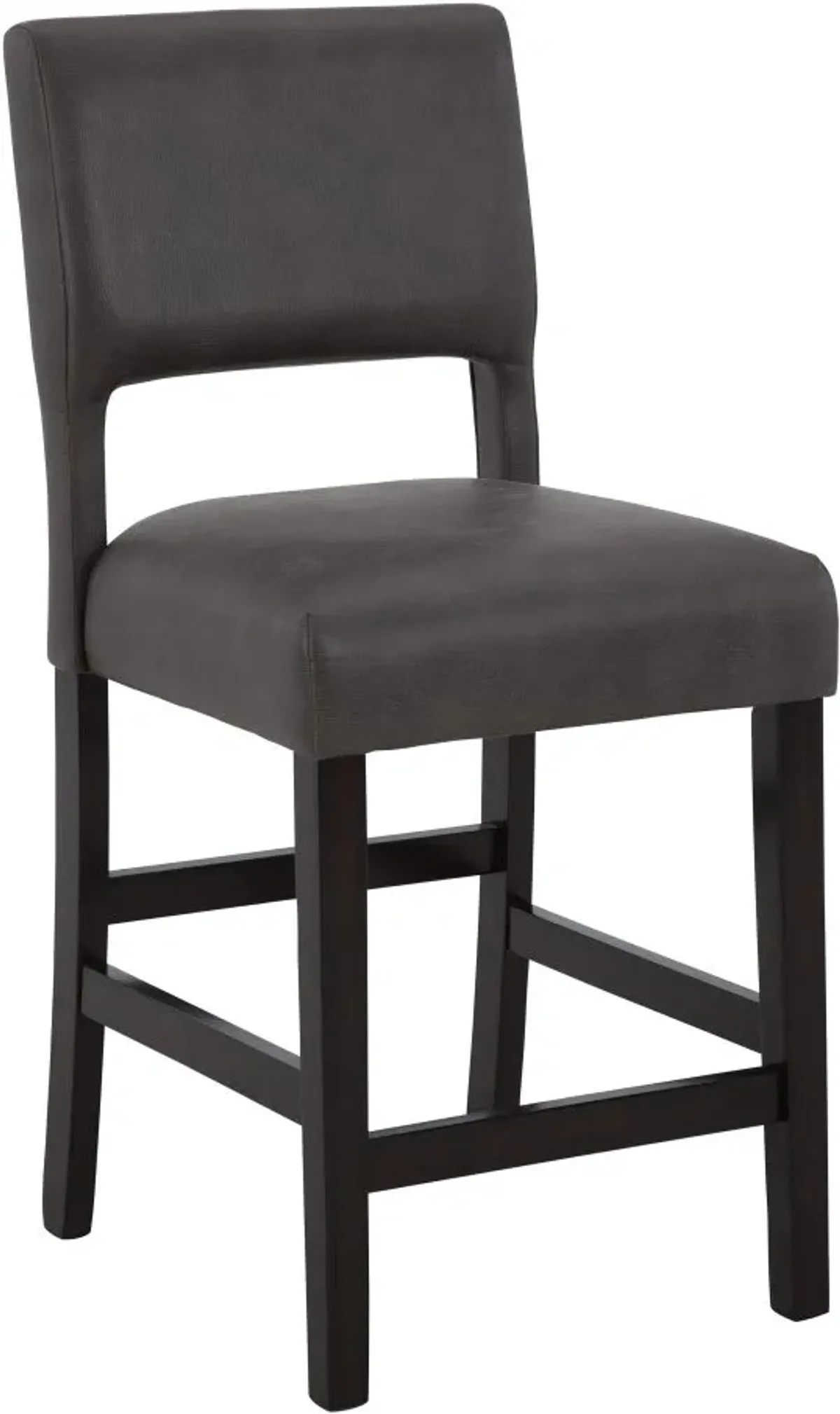 Signature Design by Ashley® Leektree Dark Brown and Gray Counter Height Bar Stool - Set of 2