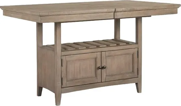 Magnussen Home® Paxton Place Dovetail Grey 60" Counter Height Table