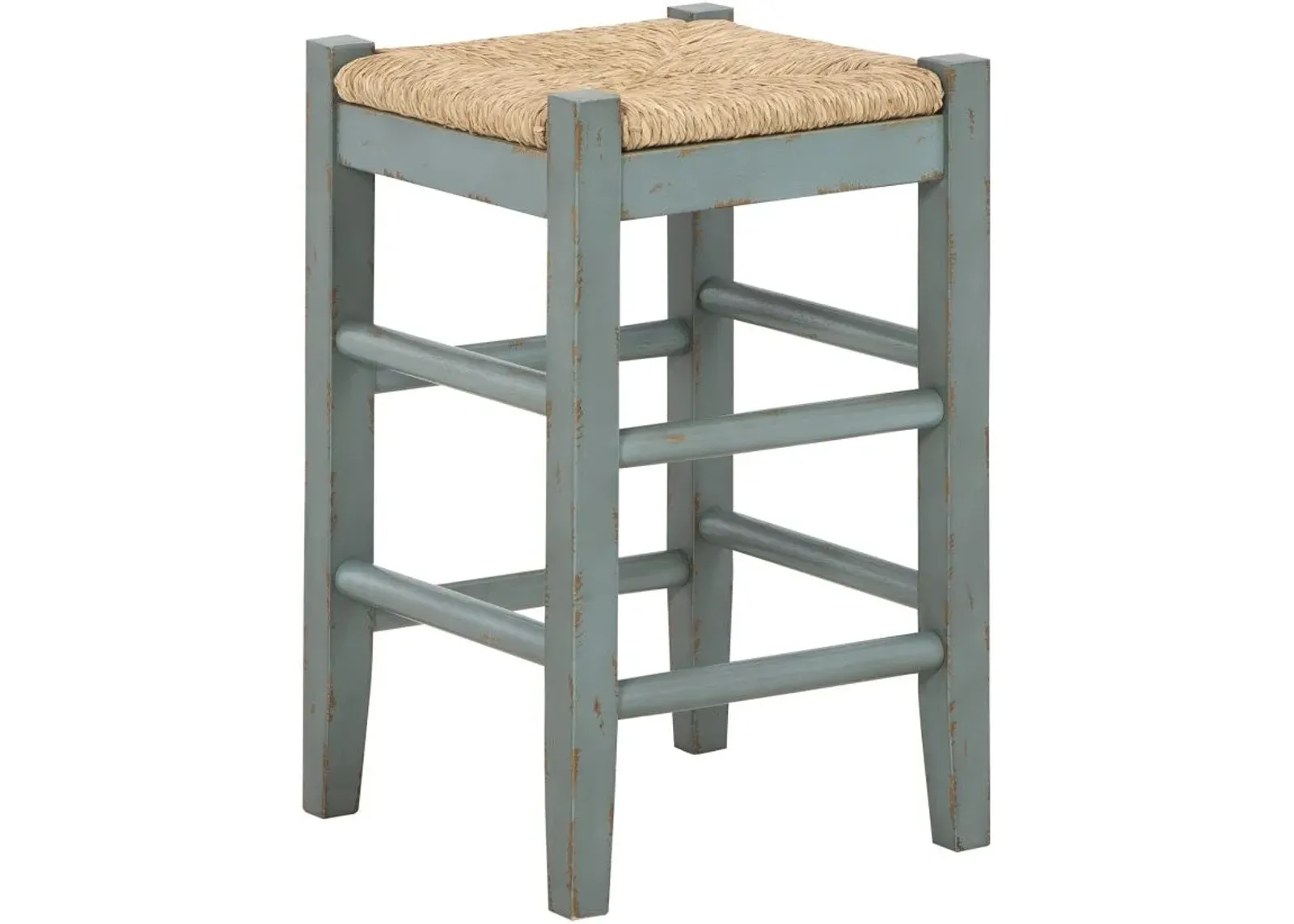 Signature Design by Ashley® Mirimyn Teal Counter Height Bar Stool - Set of 2