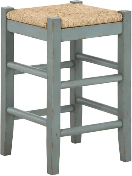 Signature Design by Ashley® Mirimyn Teal Counter Height Bar Stool - Set of 2