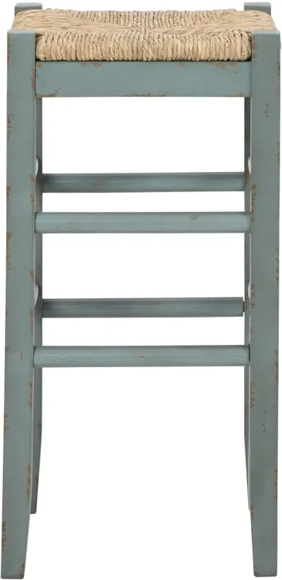 Signature Design by Ashley® Mirimyn Teal Bar Height Bar Stool - Set of 2