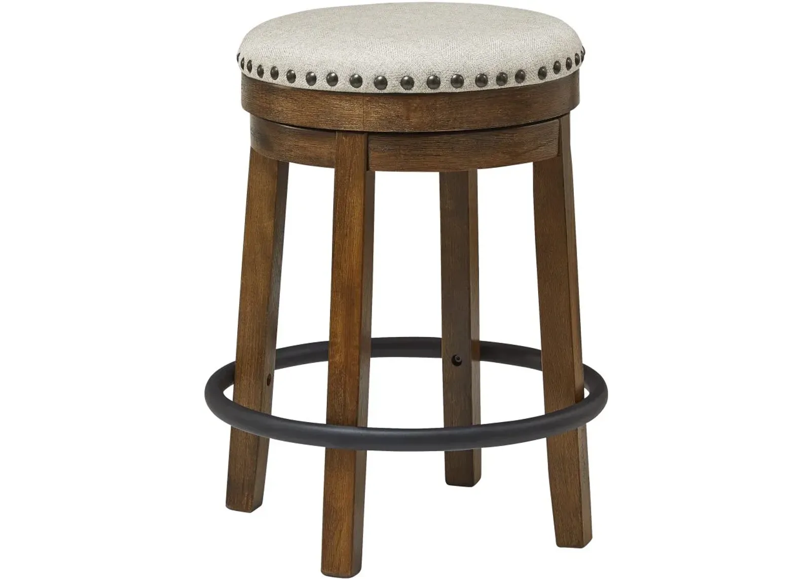 Signature Design by Ashley® Valebeck Brown and Black Counter Height Stool - Set of 2