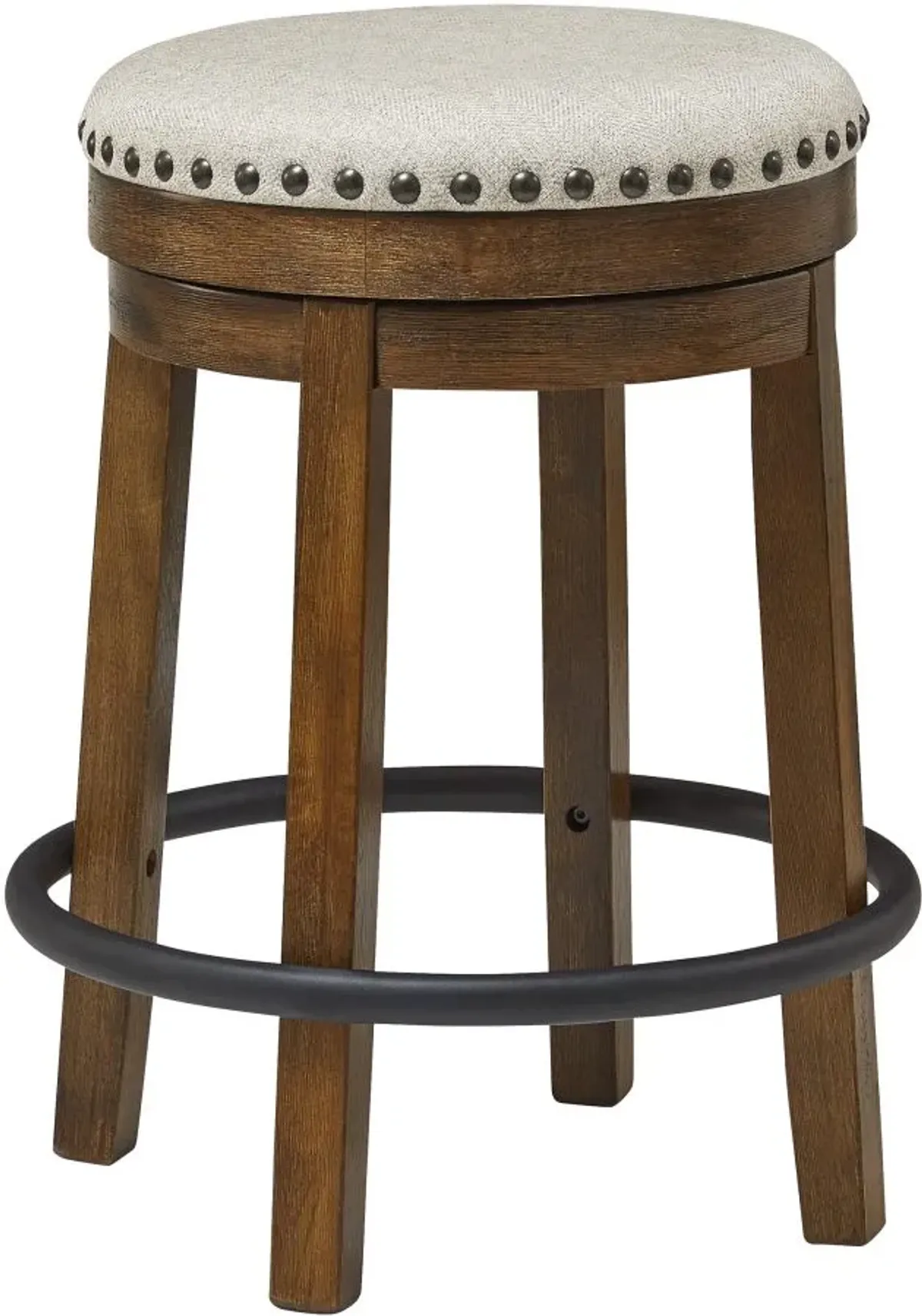 Signature Design by Ashley® Valebeck Brown and Black Counter Height Stool - Set of 2