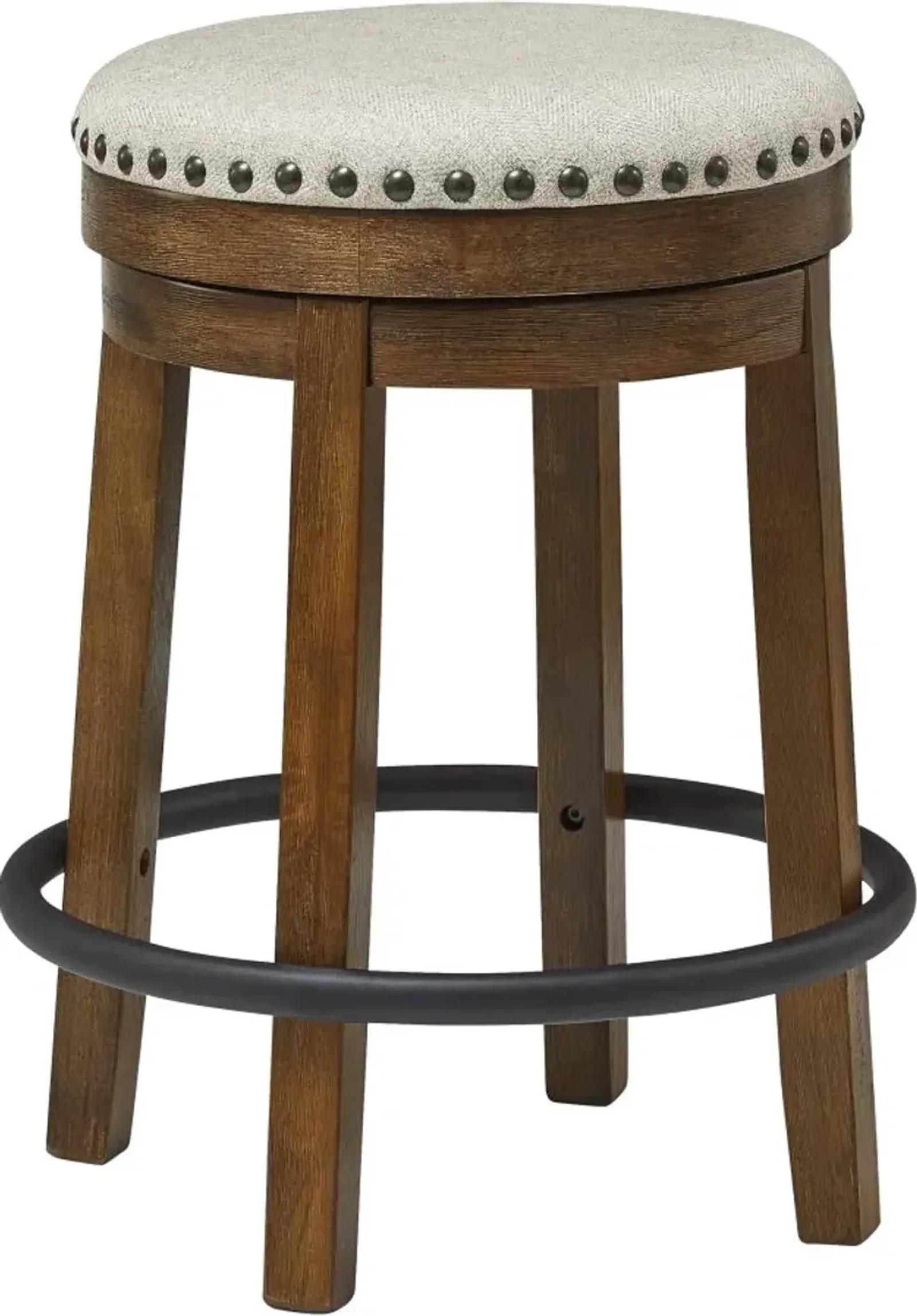 Signature Design by Ashley® Valebeck Brown and Black Counter Height Stool - Set of 2