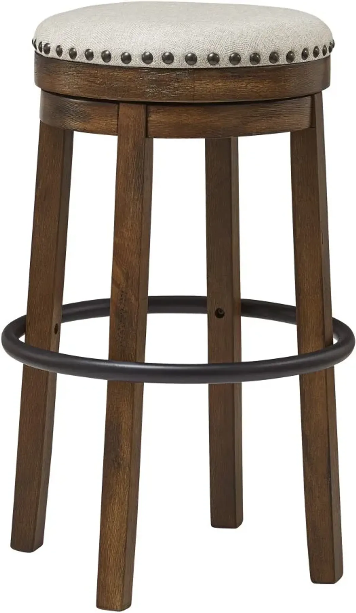 Signature Design by Ashley® Valebeck Brown/Black Bar Height Stool - Set of 2