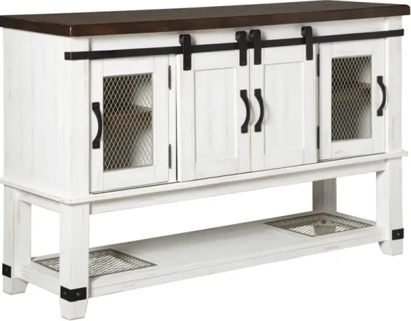 Signature Design by Ashley® Valebeck Brown/White Dining Room Server