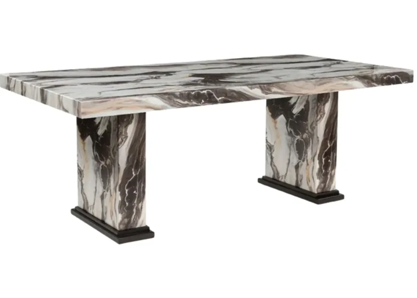 Signature Design by Ashley® Jeshina Beige/Dark Brown Dining Table