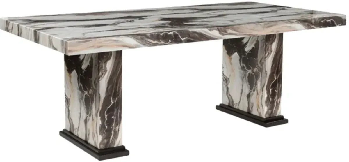 Signature Design by Ashley® Jeshina Beige/Dark Brown Dining Table