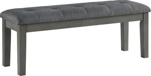 Signature Design by Ashley® Hallanden Antiqued Gray Dining Bench