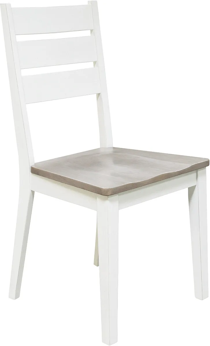 Benchcraft® Nollicott Whitewash/Light Gray Dining Chair