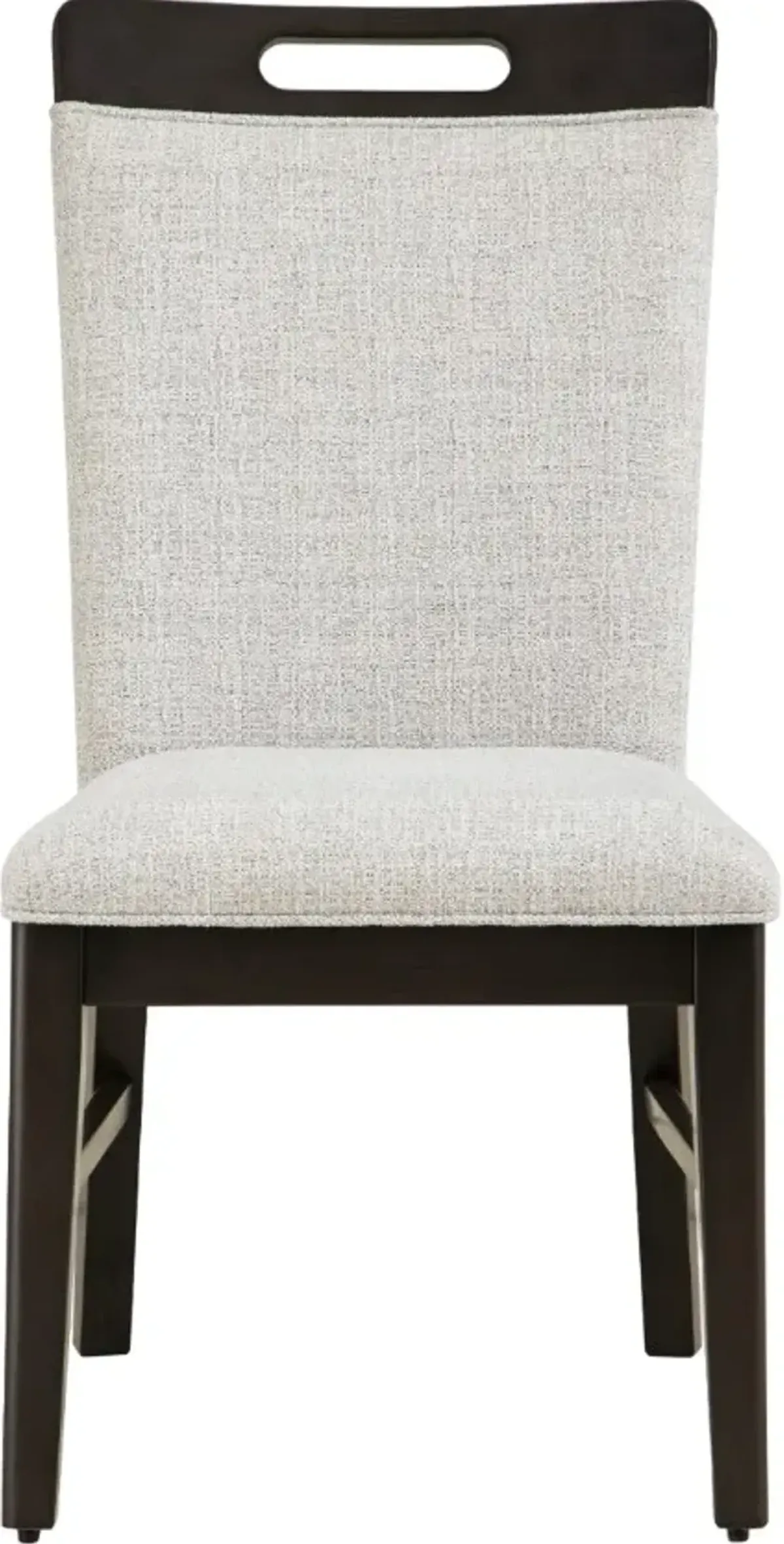 Signature Design by Ashley® Neymorton Brown/Light Gray Upholstered Dining Side Chair