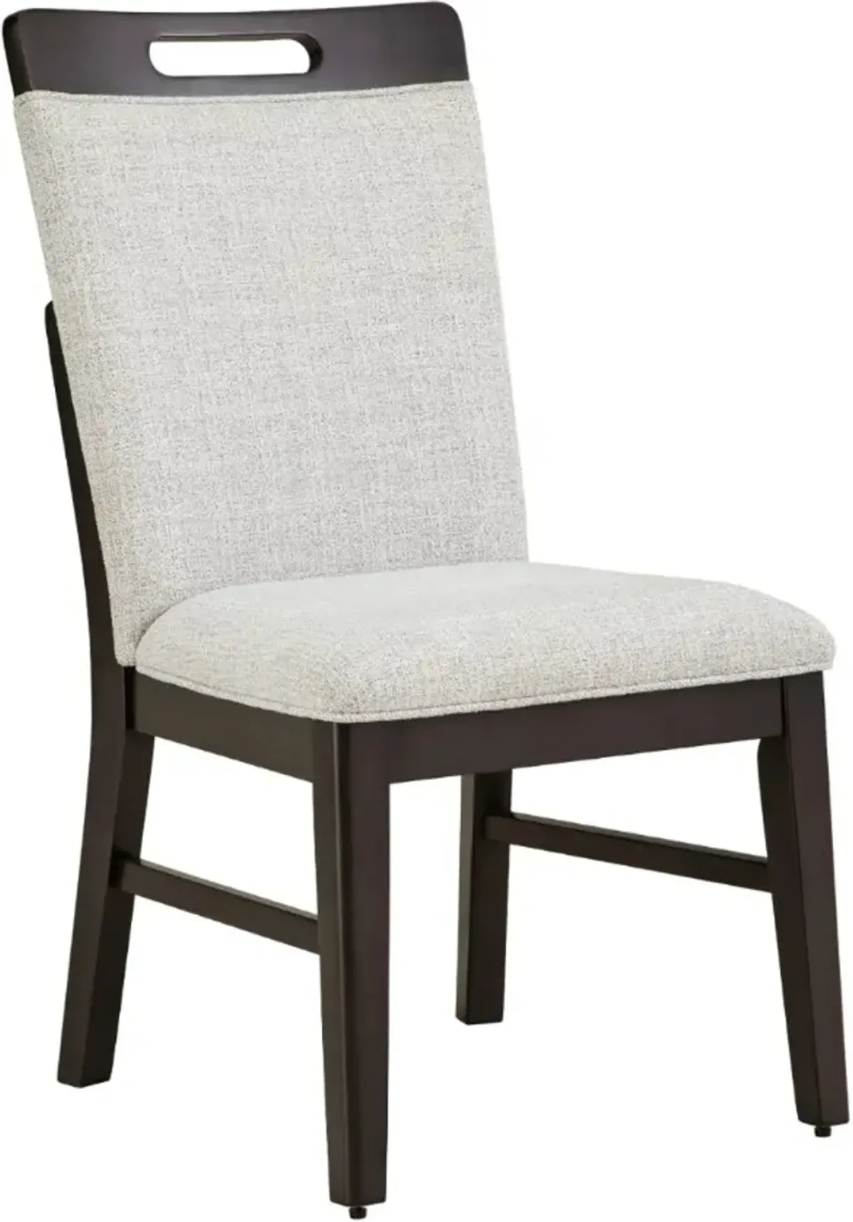 Signature Design by Ashley® Neymorton Brown/Light Gray Upholstered Dining Side Chair