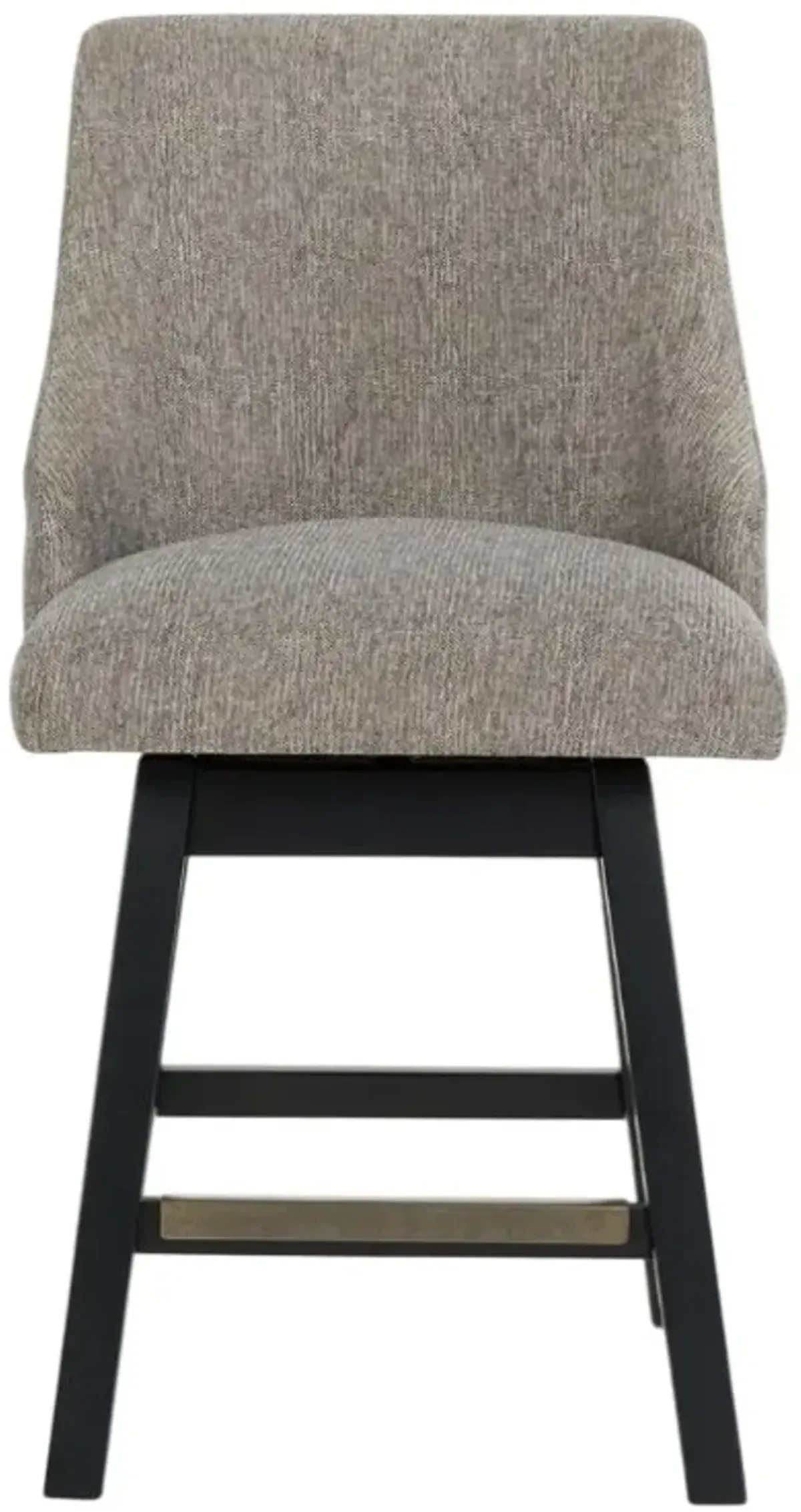 Signature Design by Ashley® Neymorton Brown/Dark Gray Swivel Bar Stool