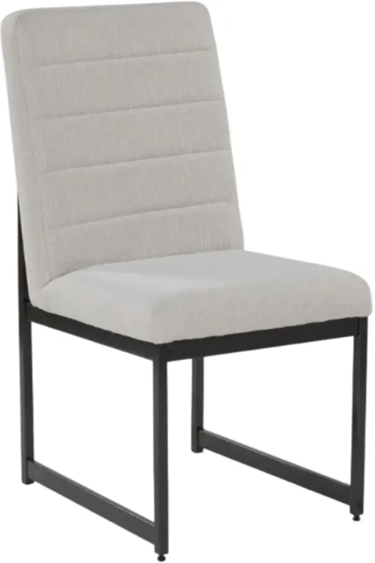 Signature Design by Ashley® Tomtyn Gunmetal Gray/Light Beige Upholstered Dining Side Chair