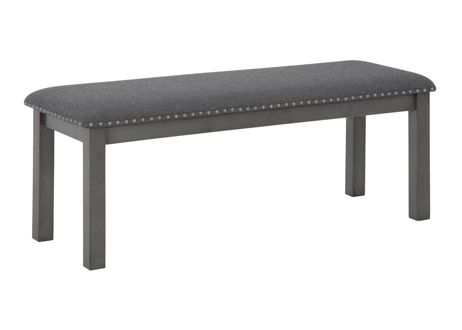 Signature Design by Ashley® Myshanna Antiqued Gray Dining Bench