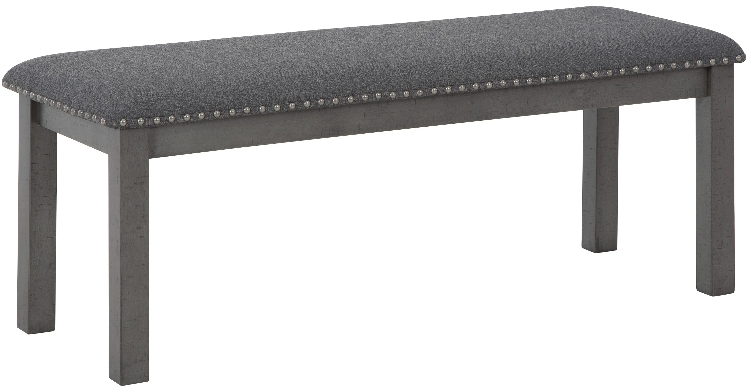 Signature Design by Ashley® Myshanna Antiqued Gray Dining Bench
