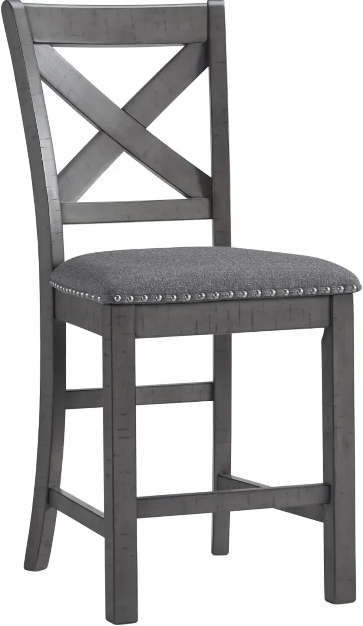 Signature Design by Ashley® Myshanna Two-Tone Gray Bar Stool - Set of 2