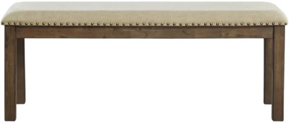 Signature Design by Ashley® Moriville Beige/Brown Upholstered Bench