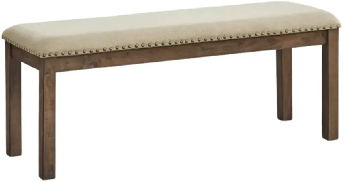 Signature Design by Ashley® Moriville Beige/Brown Upholstered Bench