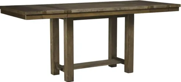 Signature Design by Ashley® Moriville Grayish Brown Counter Table
