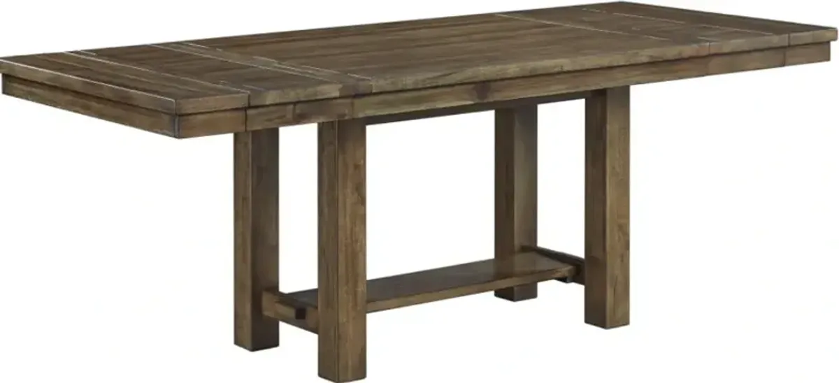 Signature Design by Ashley® Moriville Grayish Brown Dining Table
