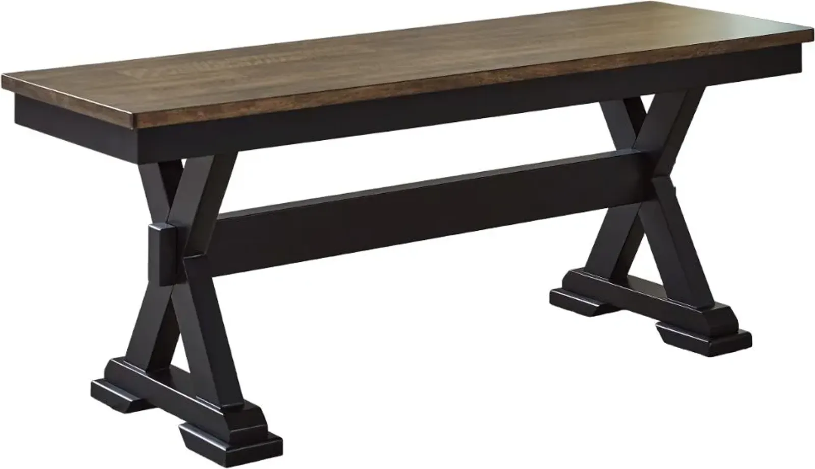 Signature Design by Ashley® Wildenauer Black/Brown Dining Bench